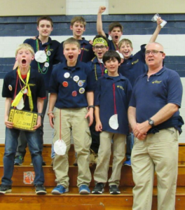 Therapeutic Boarding School goes to Lego League State Competition